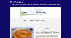 Desktop Screenshot of mrstsbakerygoods.com